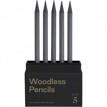 Logotrade promotional product image of: Karst® 5-pack 2B woodless graphite pencils