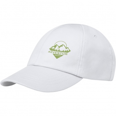 Logo trade advertising products image of: Cerus 6 panel cool fit cap