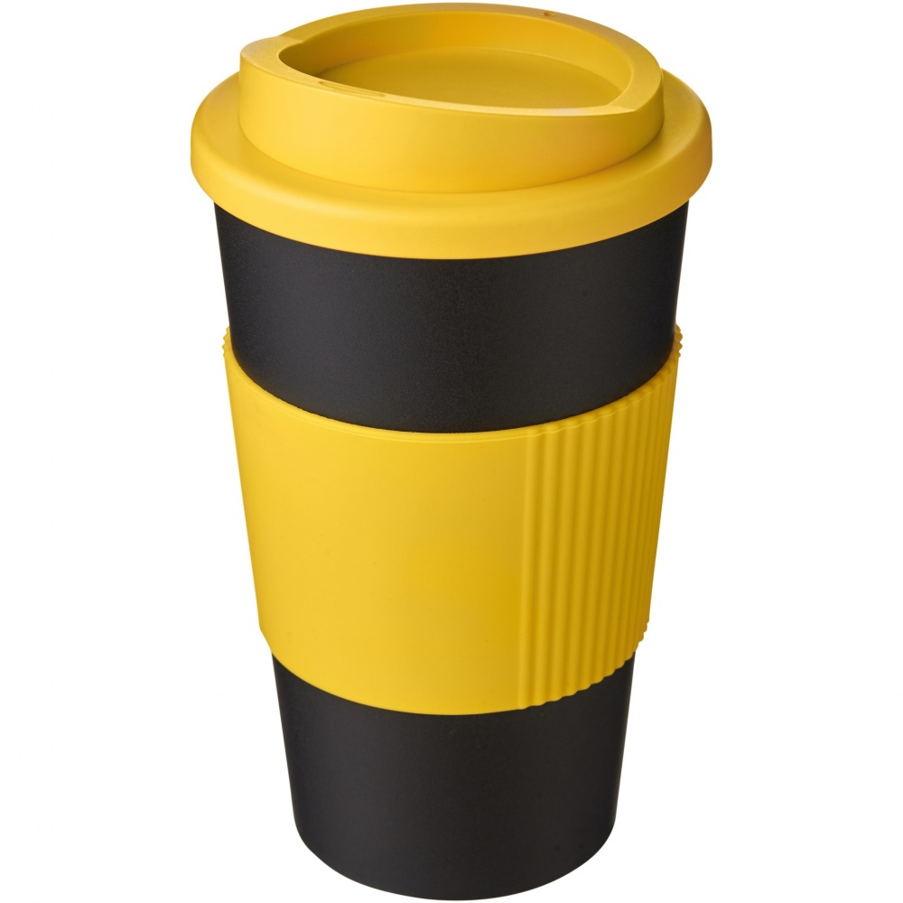 Logotrade promotional gift picture of: Americano® 350 ml insulated tumbler with grip