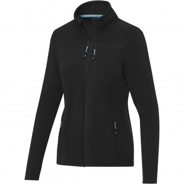 Logotrade promotional merchandise image of: Amber women's GRS recycled full zip fleece jacket