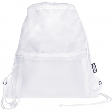 Logo trade promotional merchandise image of: Adventure recycled insulated drawstring bag 9L