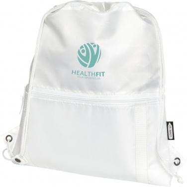 Logotrade corporate gift picture of: Adventure recycled insulated drawstring bag 9L