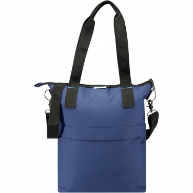 Logotrade promotional gifts photo of: REPREVE® Our Ocean™ 15" GRS RPET laptop tote bag 12L