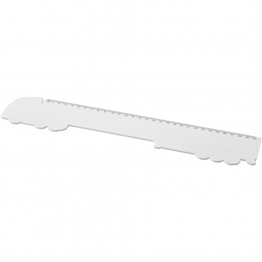 Logotrade business gifts photo of: Tait 30cm lorry-shaped recycled plastic ruler