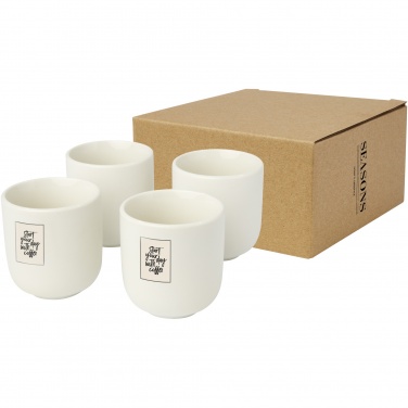 Logo trade business gifts image of: Male 4-piece 90 ml espresso cup