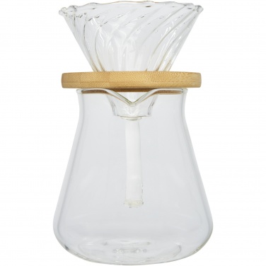 Logotrade promotional item image of: Geis 500 ml glass coffee maker