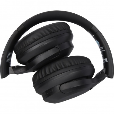 Logo trade promotional giveaways picture of: Loop recycled plastic Bluetooth® headphones