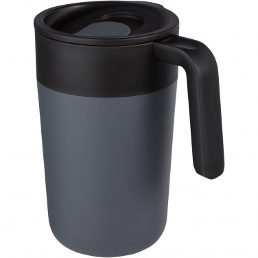 Logo trade promotional items image of: Nordia 400 ml double-wall recycled mug