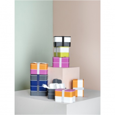 Logotrade corporate gift image of: MIYO double layer lunch box