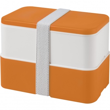 Logo trade promotional gift photo of: MIYO double layer lunch box