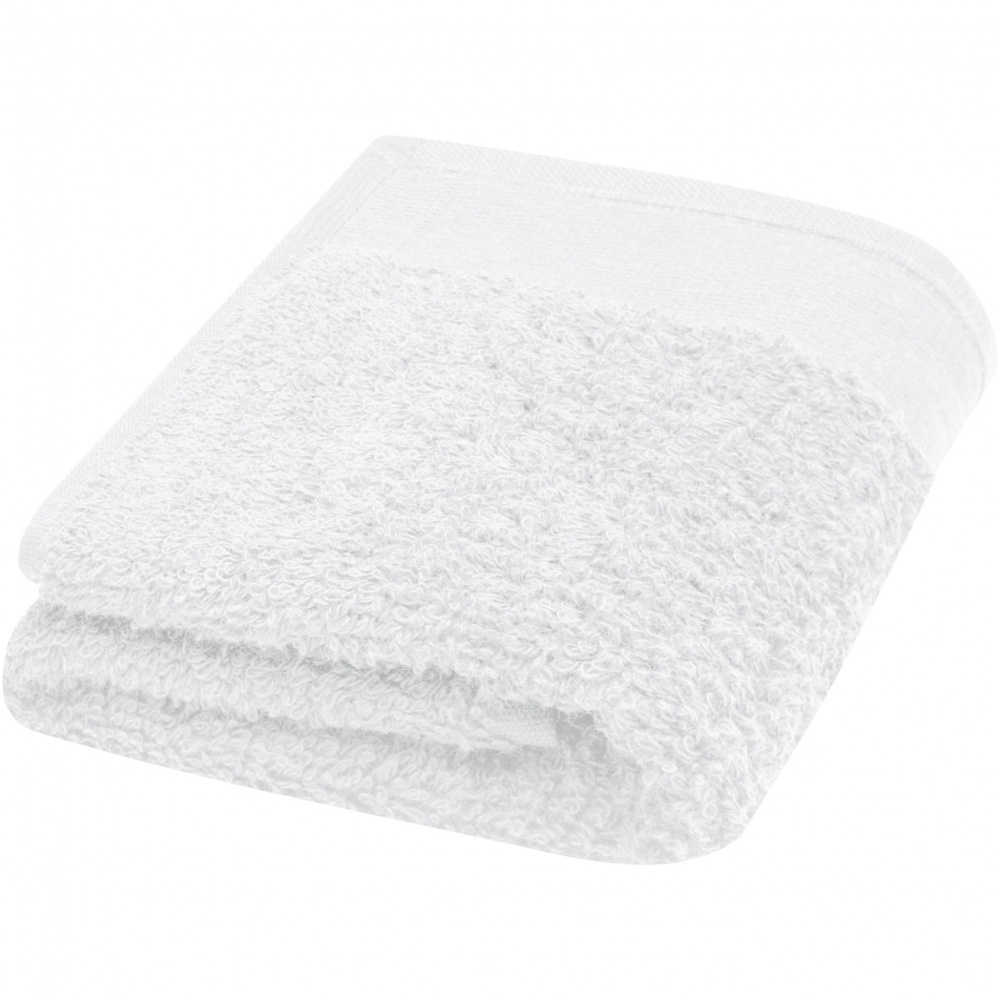 Logo trade promotional giveaways image of: Chloe 550 g/m² cotton towel 30x50 cm