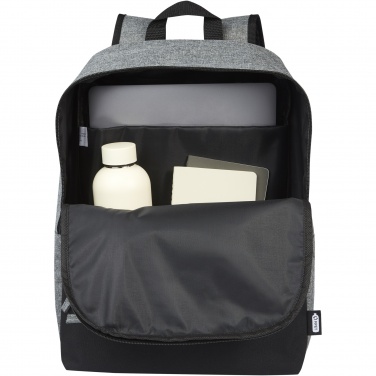 Logotrade business gift image of: Reclaim 15" GRS recycled two-tone laptop backpack 14L