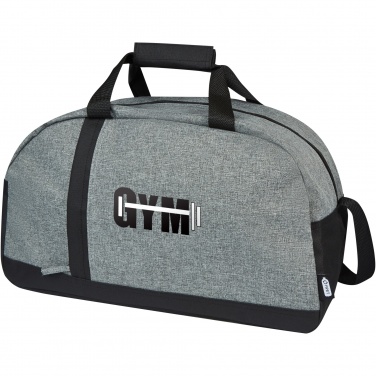 Logo trade advertising products picture of: Reclaim GRS recycled two-tone sport duffel bag 21L