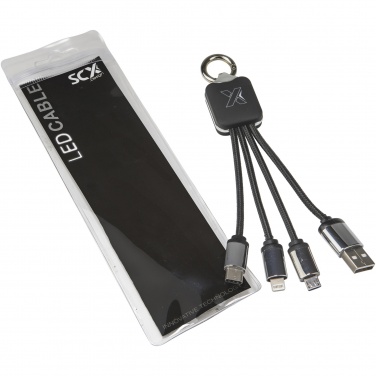 Logotrade promotional product picture of: SCX.design C15 quatro light-up cable