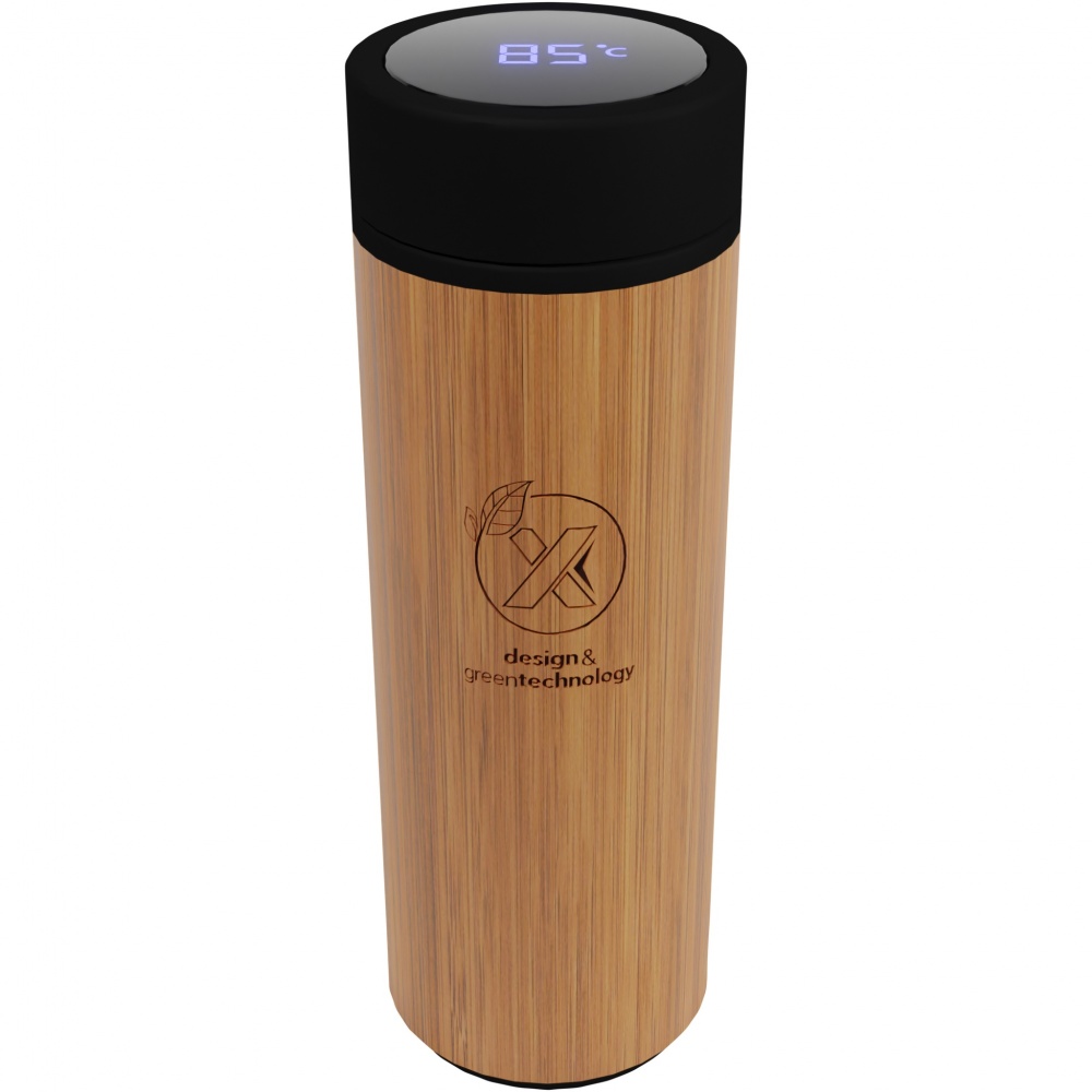 Logotrade promotional item picture of: SCX.design D11 500 ml bamboo smart bottle