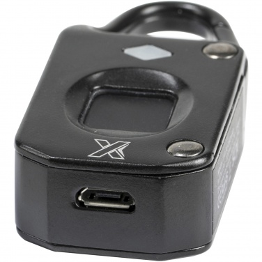 Logo trade advertising products image of: SCX.design T10 fingerprint padlock