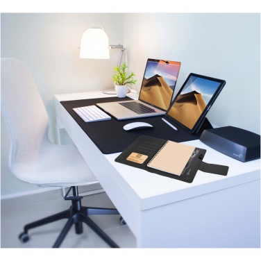 Logotrade advertising product picture of: SCX.design O16 A5 light-up notebook power bank