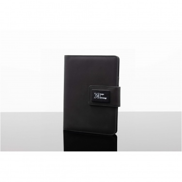 Logo trade promotional giveaways image of: SCX.design O16 A5 light-up notebook power bank