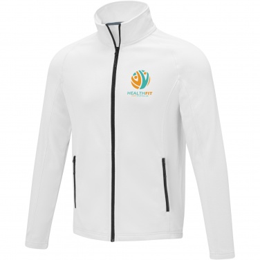 Logo trade promotional giveaways picture of: Zelus men's fleece jacket