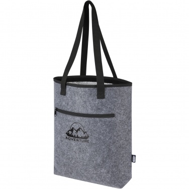 Logo trade promotional gift photo of: Felta GRS recycled felt cooler tote bag 12L