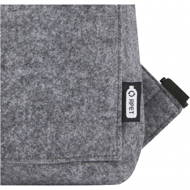 Logotrade promotional merchandise image of: Felta GRS recycled felt roll-top bike bag 13L