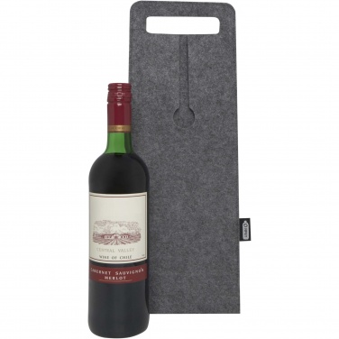 Logotrade promotional items photo of: Felta 75 cl GRS recycled felt wine bag