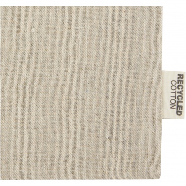 Logotrade promotional giveaway image of: Pheebs 150 g/m² GRS recycled cotton gift bag small 0.5L
