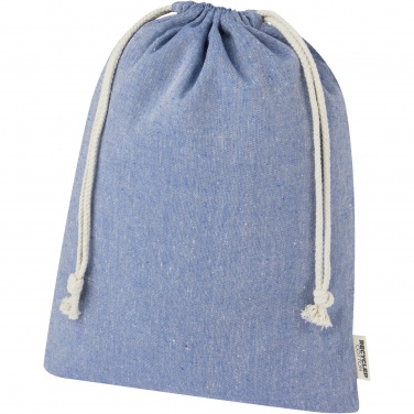 Logotrade promotional product picture of: Pheebs 150 g/m² GRS recycled cotton gift bag large 4L