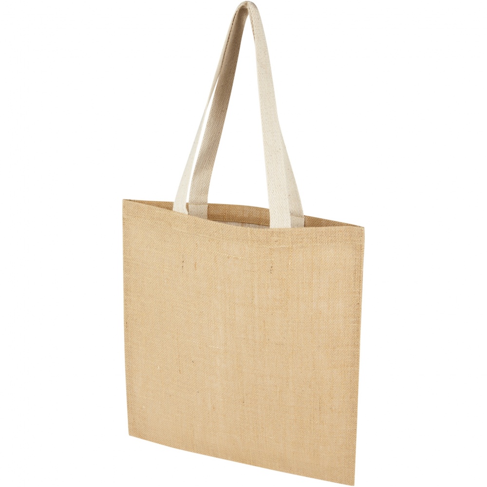 Logo trade advertising products picture of: Juta 300 g/m² jute tote bag 7L