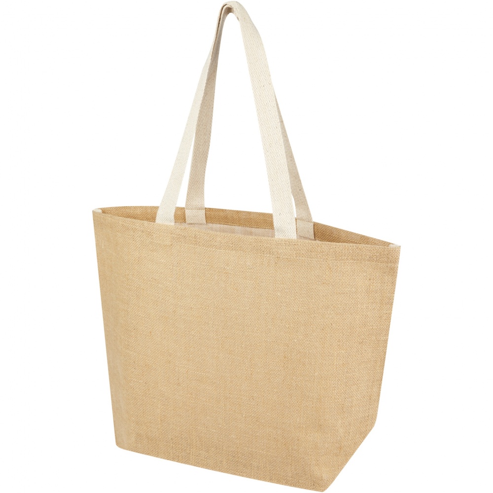 Logotrade promotional product picture of: Juta 300 g/m² jute tote bag 12L