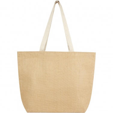 Logo trade business gift photo of: Juta 300 g/m² jute cooler tote bag 12L