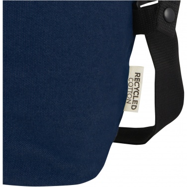 Logo trade corporate gifts picture of: Joey GRS recycled canvas sports duffel bag 25L