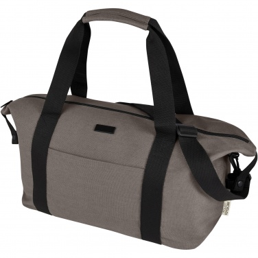 Logotrade promotional gift picture of: Joey GRS recycled canvas sports duffel bag 25L