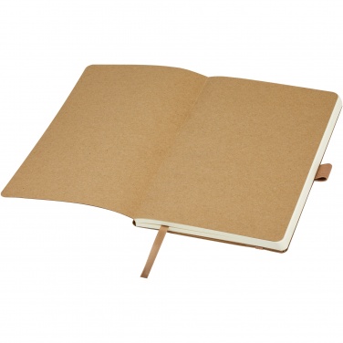 Logotrade advertising product image of: Kilau recycled leather notebook 