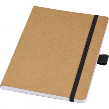 Logo trade promotional giveaways image of: Berk recycled paper notebook