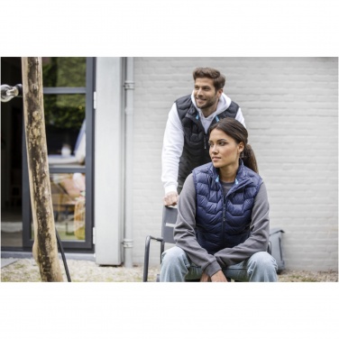 Logo trade promotional giveaways image of: Epidote women's GRS recycled insulated down bodywarmer