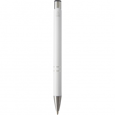 Logo trade advertising products image of: Moneta recycled aluminium ballpoint pen