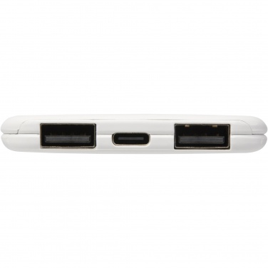 Logo trade promotional merchandise image of: Slender 4000 mAh slim dual power bank