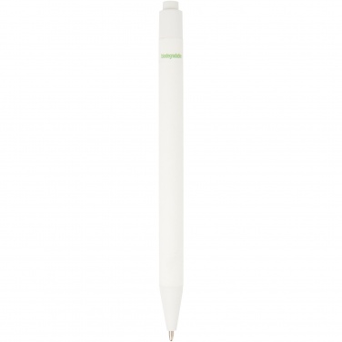Logo trade promotional products picture of: Chartik monochromatic recycled paper ballpoint pen with matte finish