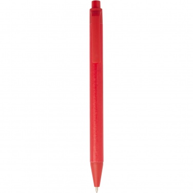 Logo trade promotional item photo of: Chartik monochromatic recycled paper ballpoint pen with matte finish