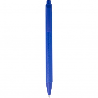 Logo trade advertising products image of: Chartik monochromatic recycled paper ballpoint pen with matte finish