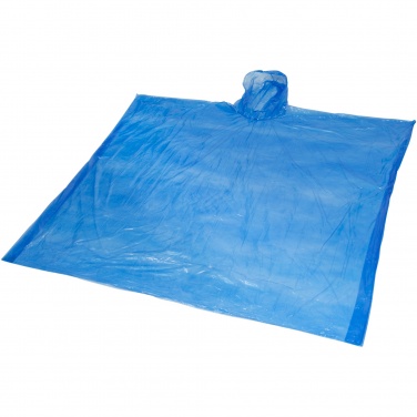 Logotrade advertising products photo of: Mayan recycled plastic disposable rain poncho with storage pouch