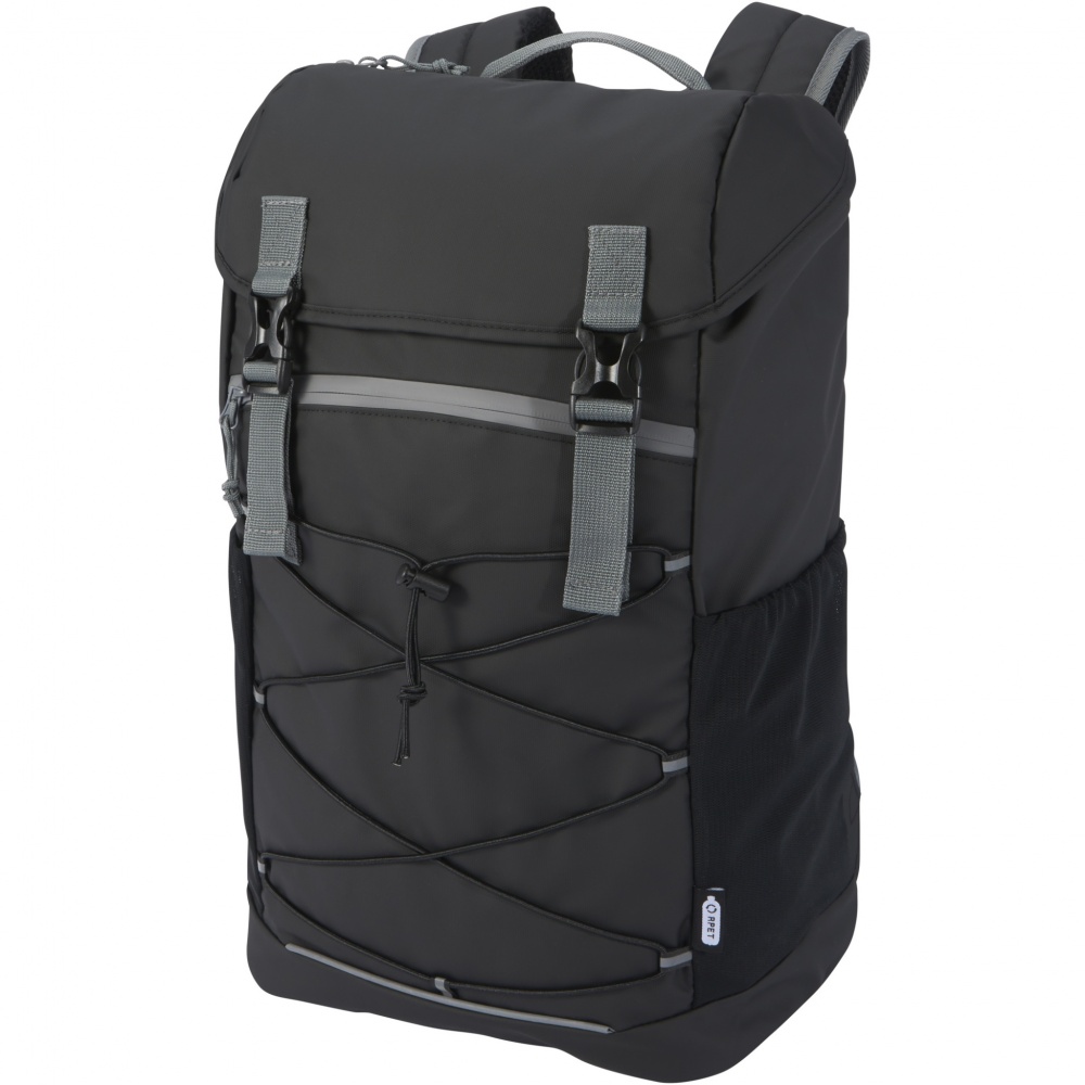Logotrade promotional products photo of: Aqua 15.6" GRS recycled water resistant laptop backpack 23L