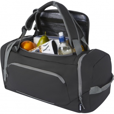 Logo trade promotional giveaways picture of: Aqua GRS recycled water resistant duffel backpack 35L