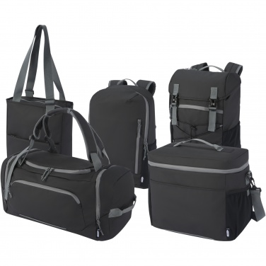 Logo trade advertising product photo of: Aqua GRS recycled water resistant duffel backpack 35L