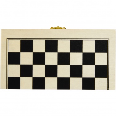 Logo trade advertising products picture of: King wooden chess set