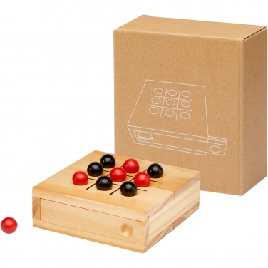 Logotrade promotional item image of: Strobus wooden tic-tac-toe game