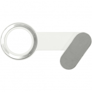 Logo trade promotional merchandise image of: Hook recycled plastic desktop phone holder