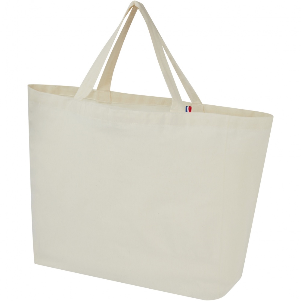 Logotrade corporate gift picture of: Cannes 200 g/m2 recycled shopper tote bag 10L