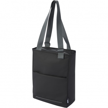 Logo trade promotional merchandise image of: Aqua 14" GRS recycled water resistant laptop tote bag 14L